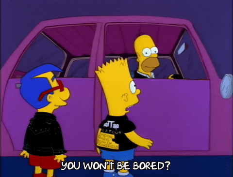 Bored Season 3 GIF by The Simpsons