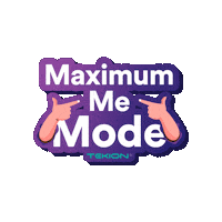 Maximum Me Mode Sticker by Tekion Force India