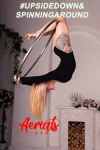 aerialsusa america aerialhoop aeriallyra hooplife GIF