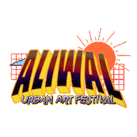 aliwalartscentre sun graffiti subculture visual art Sticker