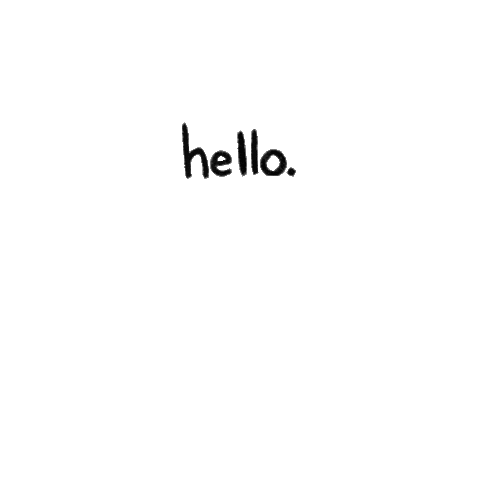 Black Cat Hello Sticker by VeeFriends