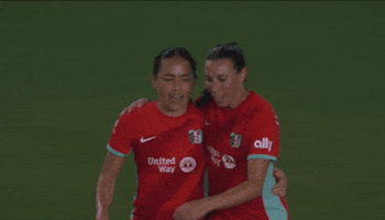 Womens Soccer Catchup GIF by National Women's Soccer League