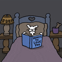 I Love You Books GIF by Chippy the Dog