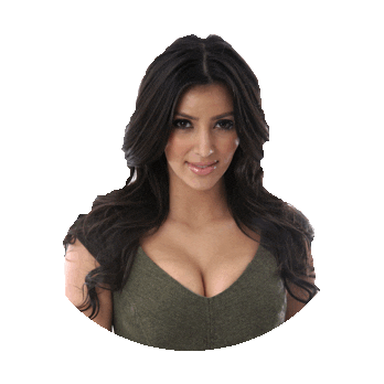 kim kardashian STICKER by imoji