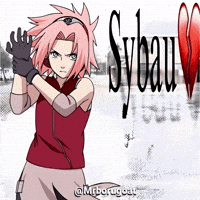 Sakura Haruno Shut Up GIF