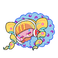 SparklesMagicalMarket chill lazy cozy sparkles Sticker