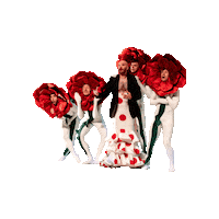 Dance Flower Sticker by Quartier Libre