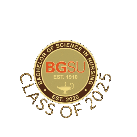 Bgsu School Of Nursing Sticker by BGSUnursing