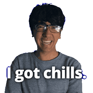 Chill Excitement Sticker