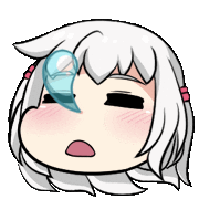 Tired Good Night Sticker by Jin