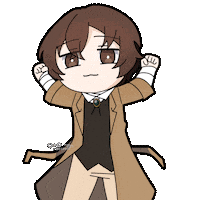 Lonely Bungo Stray Dogs Sticker