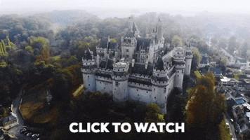 Drone Castle GIF by AirVuz