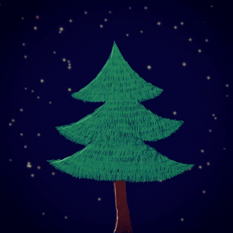 mikahall squirrely christmas GIF