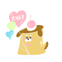 Pudding ぷりん Sticker