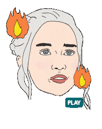 Daenerys Targaryen Home Sticker by Telenet Play