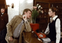 Unimpressed Derek Jacobi GIF