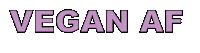 Text Vegan Sticker by TTK Confectionery