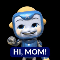 Mothers Day Wave GIF by Blue Studios