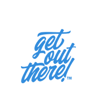 Get Out There Sticker by Travelmation
