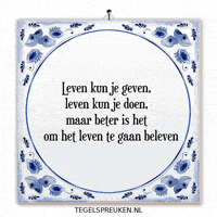Moment Wijsheid GIF by Tegelspreuken.nl