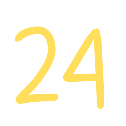 Twenty Four Veinticuatro Sticker