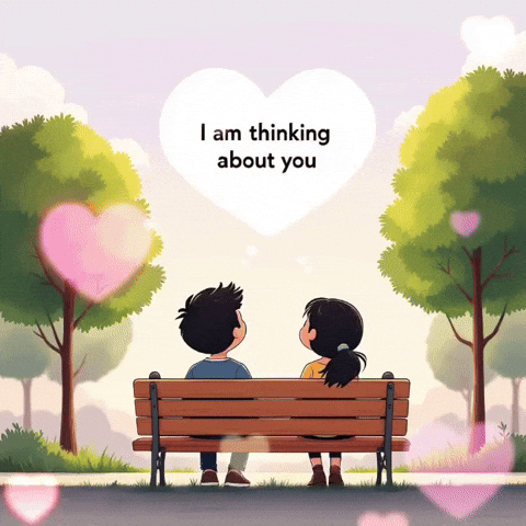 goodvibewishes giphycreatortest love you miss you i miss you GIF