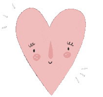 Heart Love Sticker by Dorota Duzinkiewicz