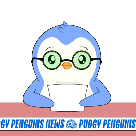 Breaking News Sticker by Pudgy Penguins