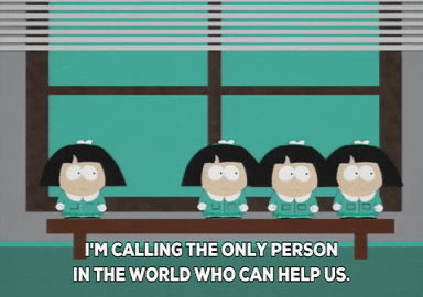 girls standing GIF by South Park 