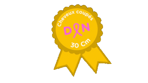 Cancer Award Sticker by fakehairdontcare