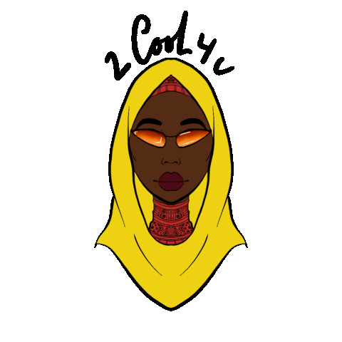 African Muslim Swag Sticker by RS