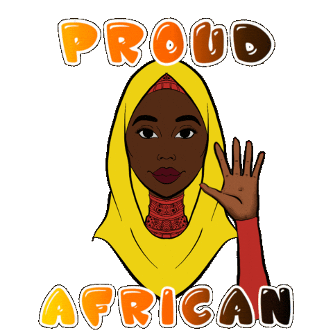 proud muslim Sticker by RS