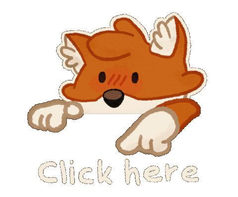 Fox Click Sticker