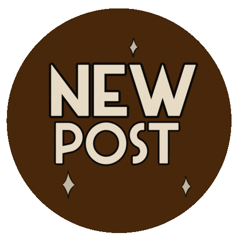 New Post Stars Sticker by Poetic Designers