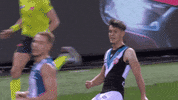 Aussie Rules Celebration GIF by Port Adelaide FC
