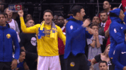 celebrate golden state warriors GIF by NBA