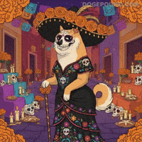 Celebrate La Catrina GIF by Doge Pound
