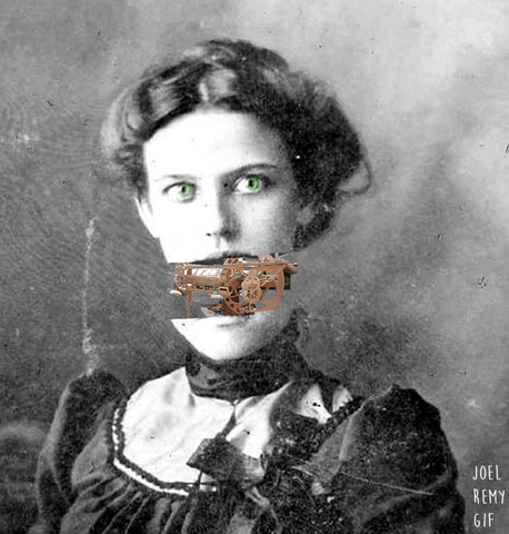 vintage portrait GIF