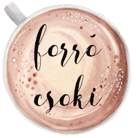 Hot Chocolate Magyargif Sticker by Livia Farkas @ urban:eve