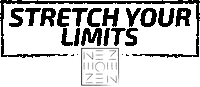 MYGOODNEZ fitness fit stretch bands Sticker