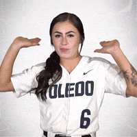Rocket Softball GIF by Toledo Rockets