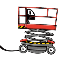 Genie Wink Sticker by Skyjack