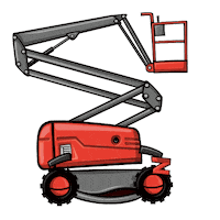 Tired Genie Sticker by Skyjack