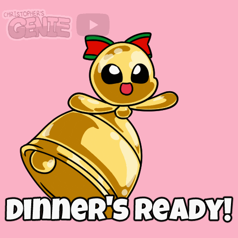 Hungry Lets Eat GIF by Christophers Genie