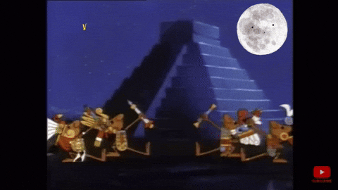 Coolturitas giphyattribution mexico pyramid aztec GIF