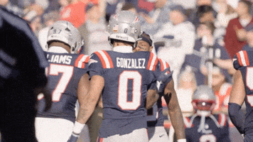 High Five Stefon Diggs GIF by New England Patriots