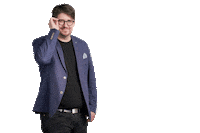 man glasses Sticker by Zeitungsmacher