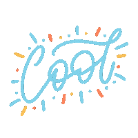 Fun Lettering Sticker