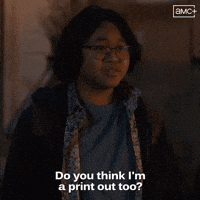 Print Out Orphan Black GIF by AMC Networks