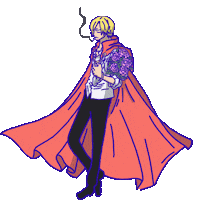 Sanj Vinsmoke Sticker